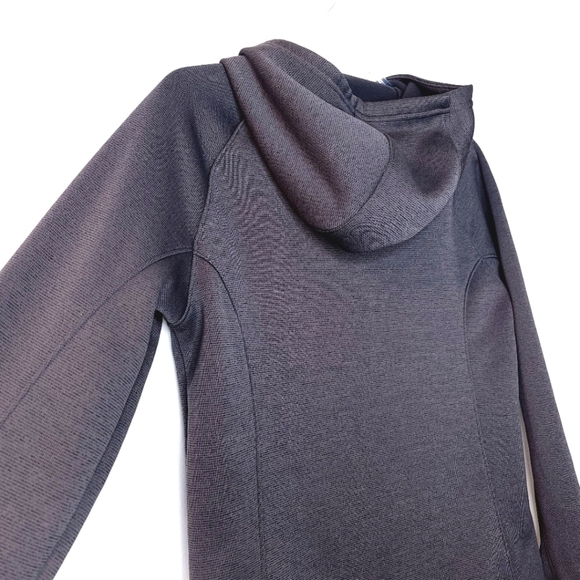 Under Armour men's m athletic performance gray heathered long sleeve zip jacket - Picture 12 of 16